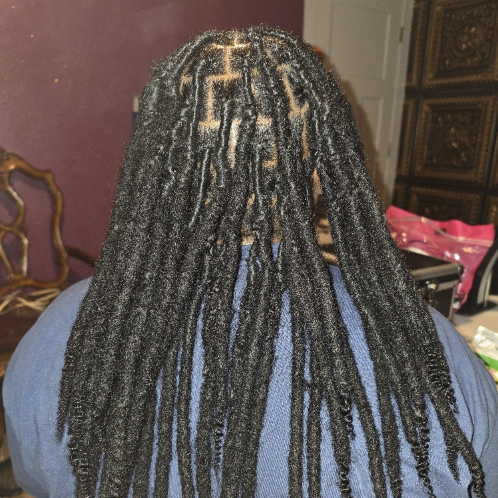 Temporary Loc Extensions at Nappe Locs in Fayetteville, NC