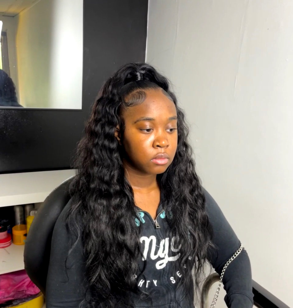 Half Up Half Down