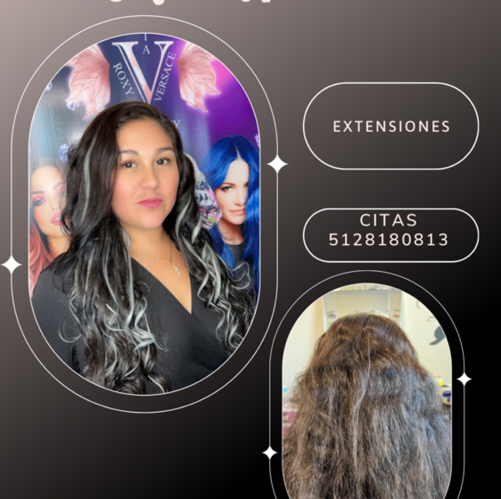 Retoque De Canas/ Con Extensiones at RoxyStudioATX & MIAVERSACEACADEMY in Austin, TX
