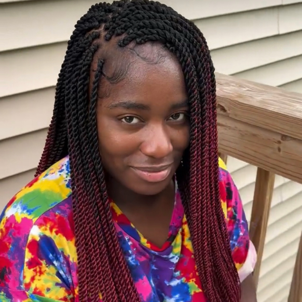 Medium Senegalese / Kinky Twists at Bita’s Beauty Glam