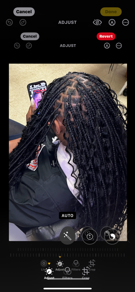Small Knotless Braids
