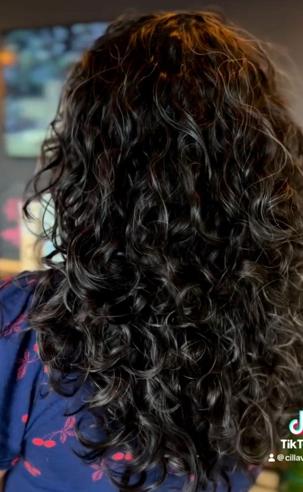 Custom Curly Haircut