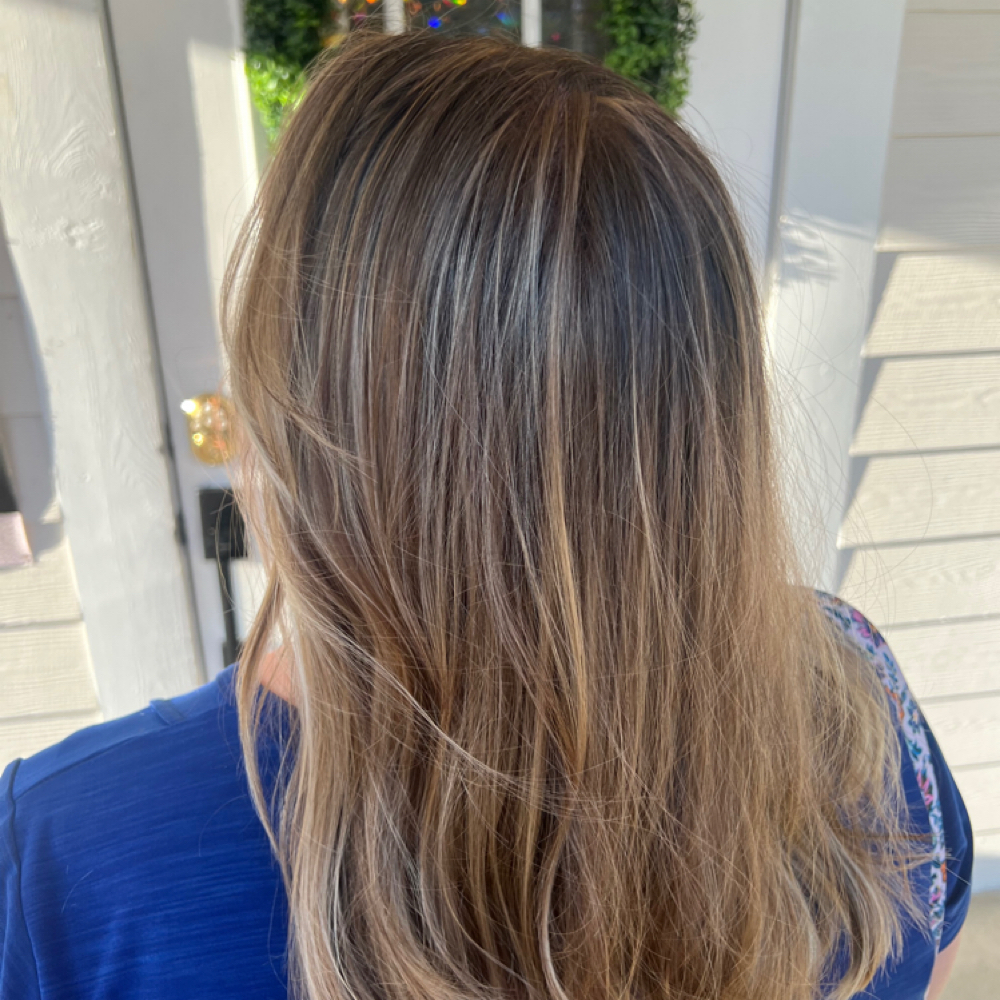 Roots With Partial Highlight at Elysie Rae Hair Studio in Kennesaw, GA