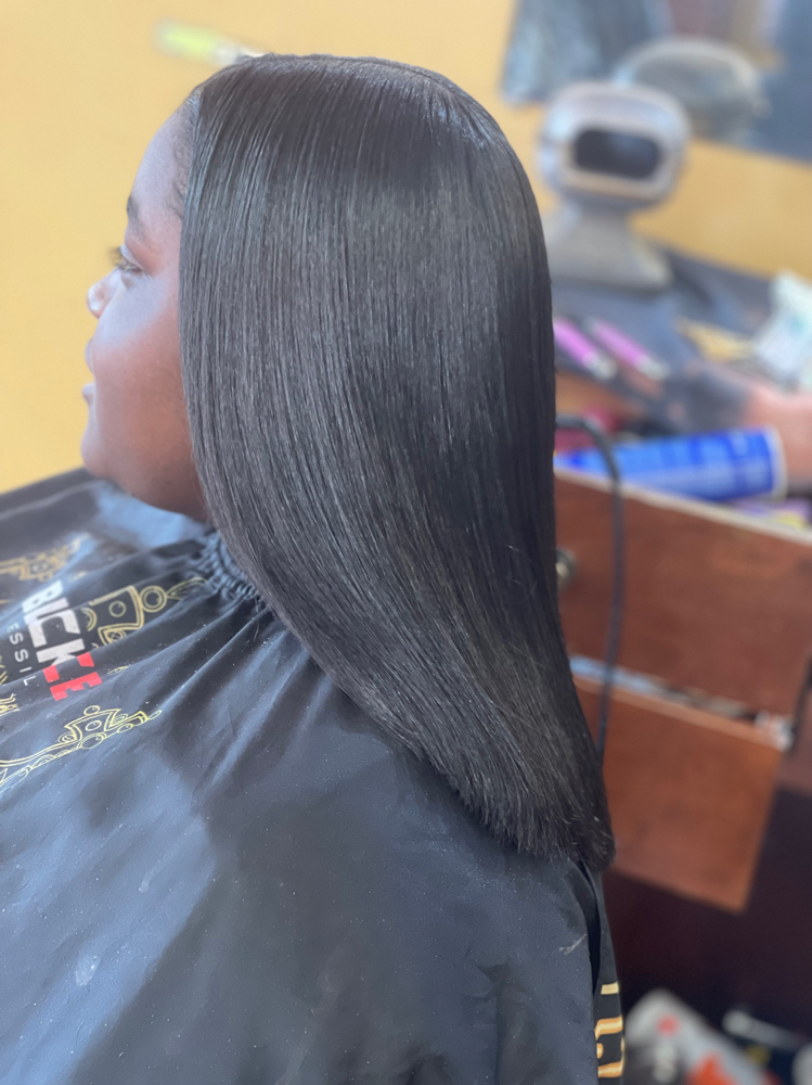 Silk Press Longer Lengths