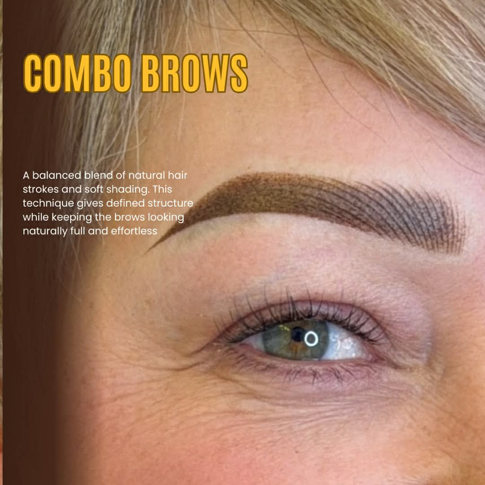 Combo brows at Stevencaobrows in Fremont, CA