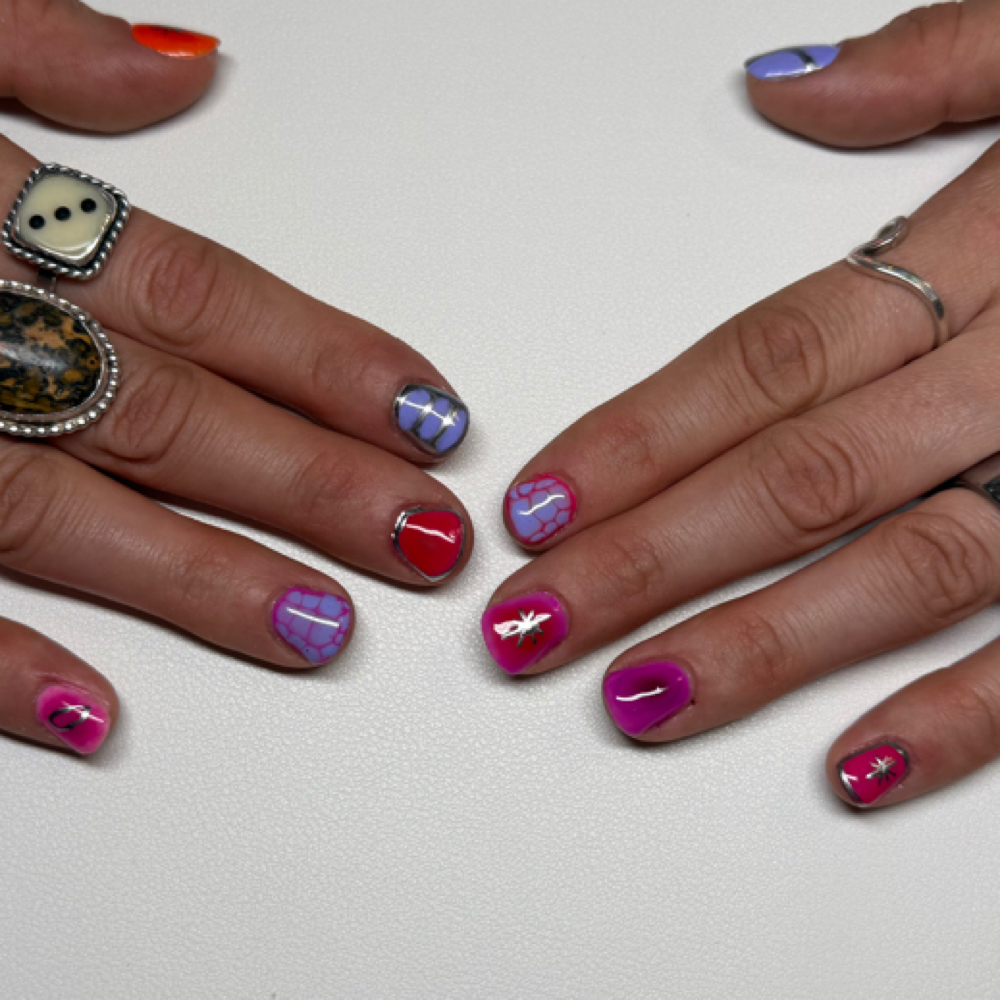 Builder Gel On Natural Nails at Tiny Canvases by TIFF in Springfield, OR