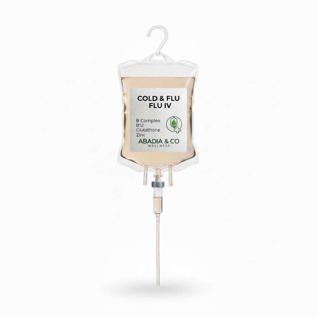 Cold & Flu IV at Abadia & CO. wellness in Tampa, FL