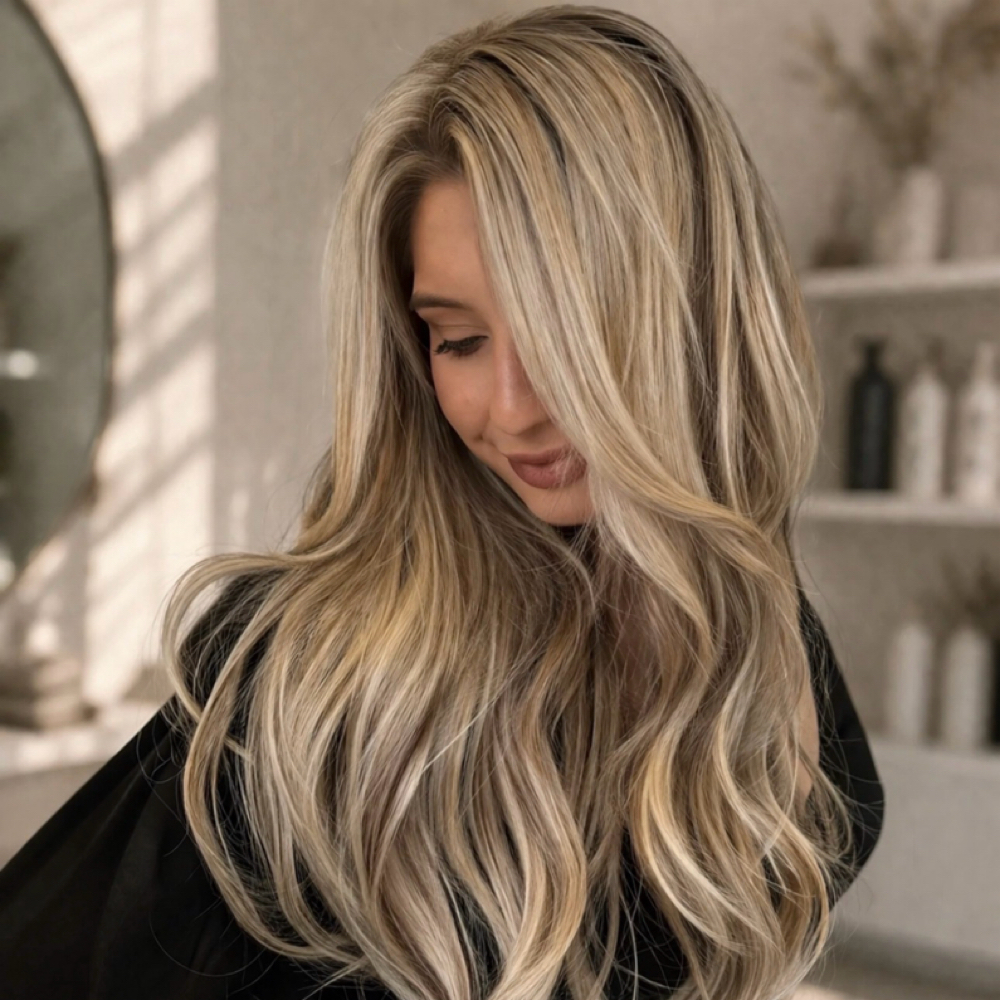 Full Highlight Retouch + Tone at Chelsea Davis Hair in Douglas, GA
