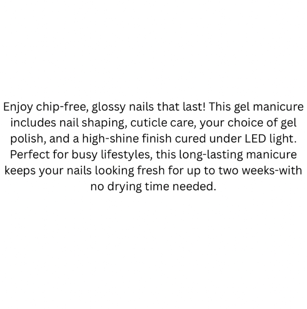 Gel Manicure at Studio920 in Burlington, IA