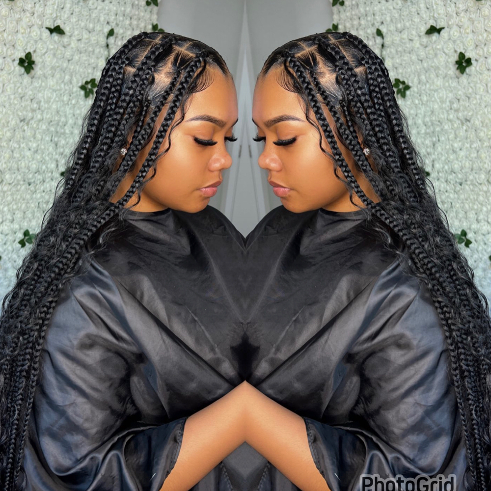 Med Large/Boho Knotless