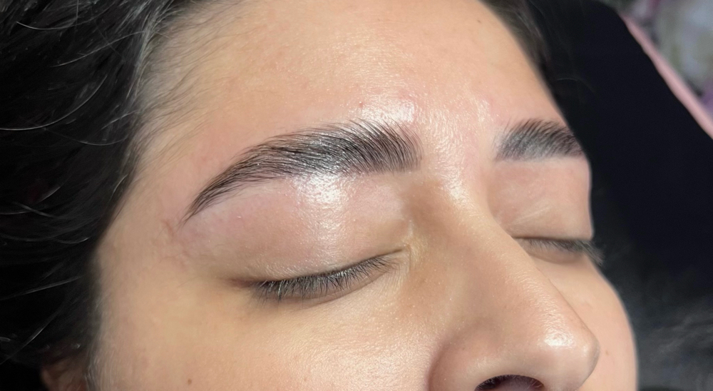 Brow Lamination, Wax And Tint.