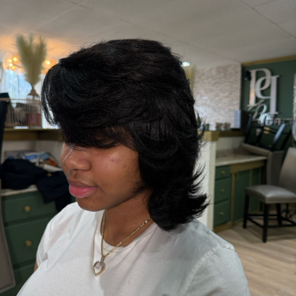 All In one Silk Press at Dolled By Cee in Roseville, MI