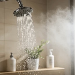 Assisted Shower at Sweet Home Solutions in Huntsville, AL