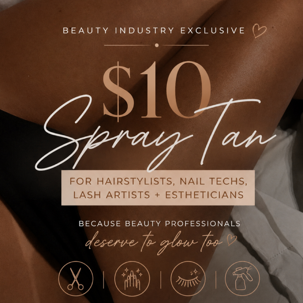 Beauty Industry Exclusive Tan at Blessed & Bronze Tanning in Gallatin, TN