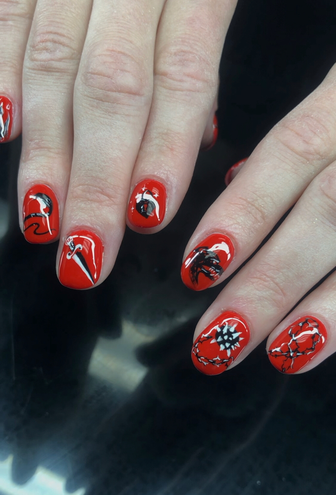 Gel Manicure + Tier 3 Art