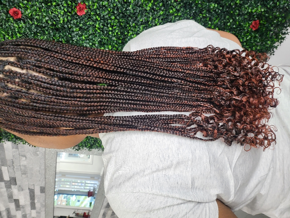 Knotless Braids at @ivtebeautyplace in Suitland  Md, MD