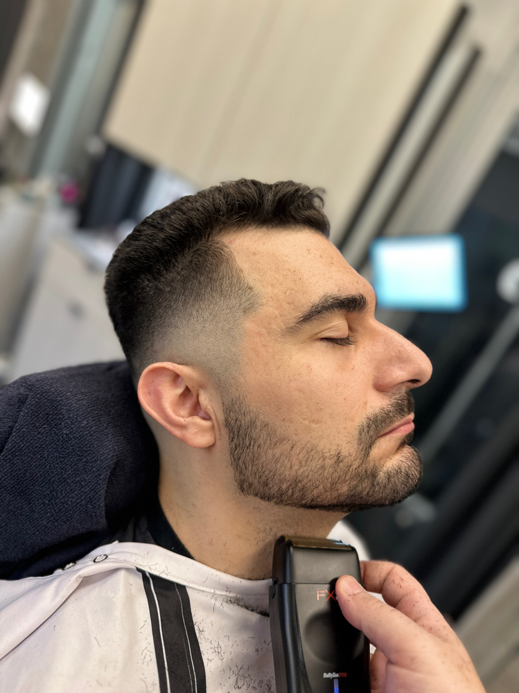 Skin Fade + Beard Trim