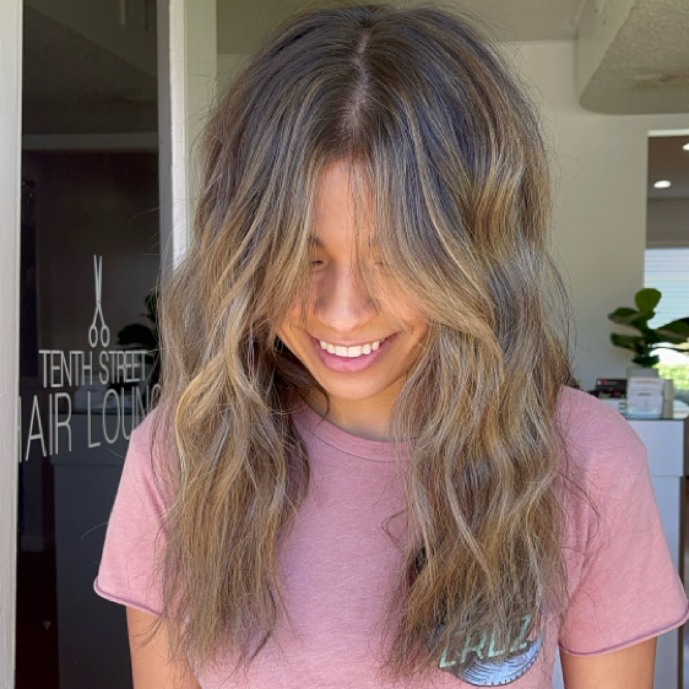 Full Balayage at Tenth Street Hair Lounge in Riverside, CA
