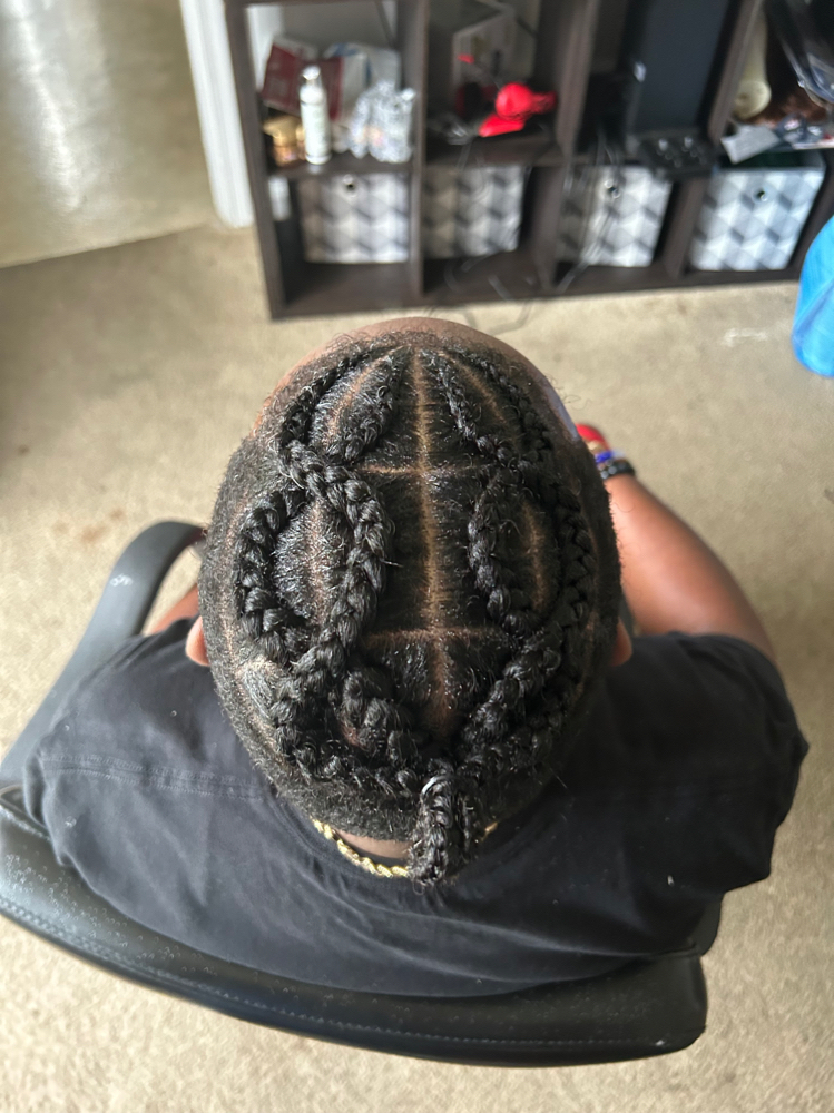 Man Braids