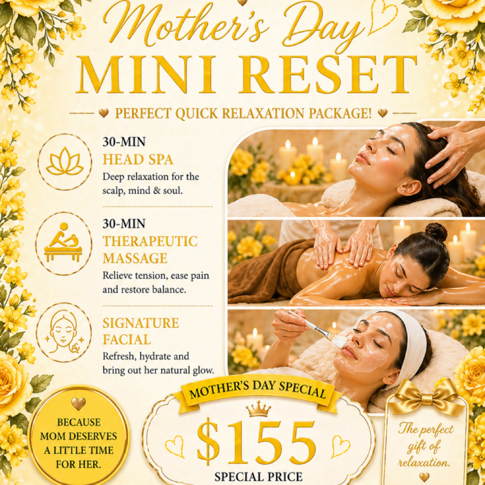 Mother’s Day Mini Reset at Beauty, Bliss and Wellness LLC in Rainsville, AL