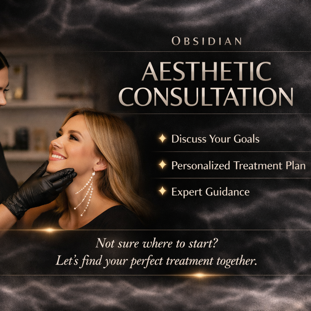 New Client Consultation at Obsidian Aesthetics in Waynesboro, VA