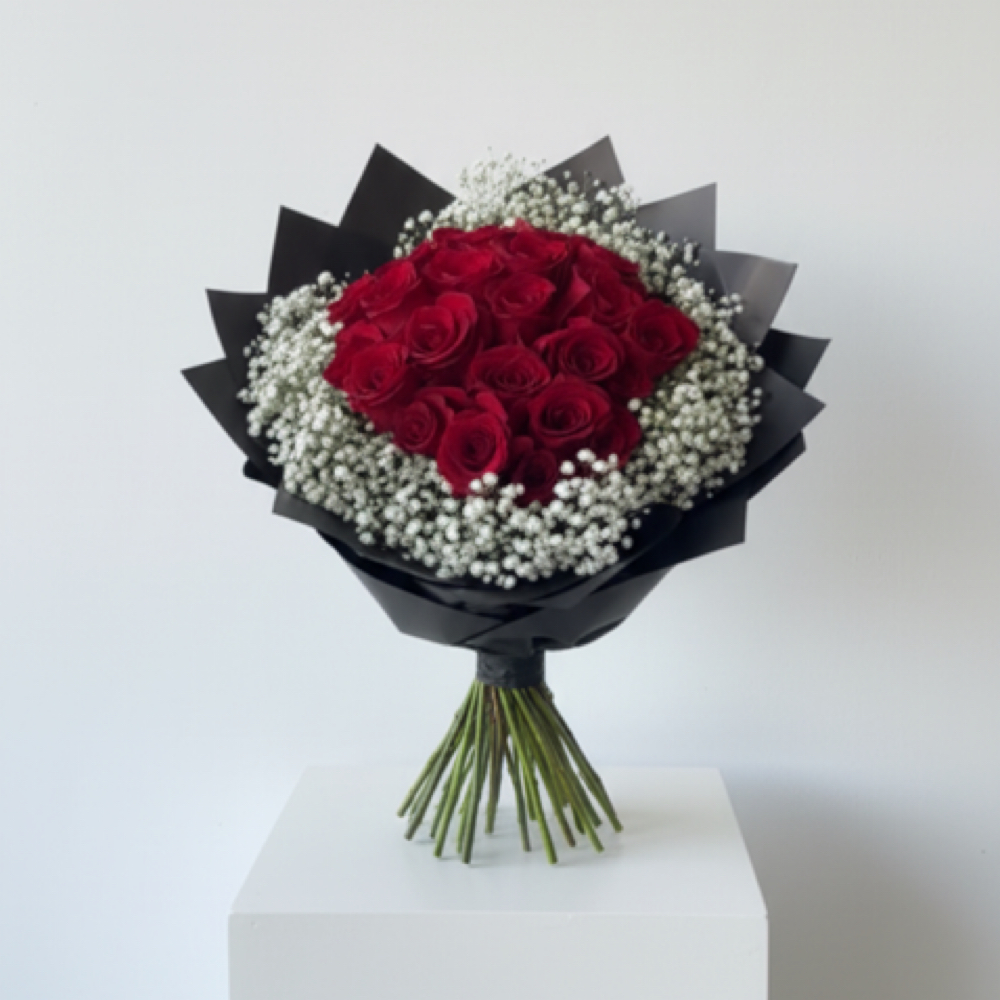 Mothers Day Sale Red Bouqet at Carpio’s Flower Arrangements in Montclair, CA