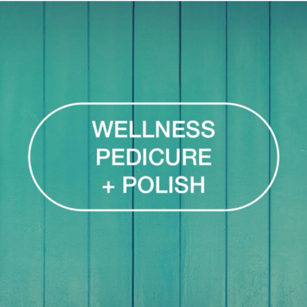 WELLNESS PEDICURE + POLISH at Mariposa Salon LLC in San Diego, CA