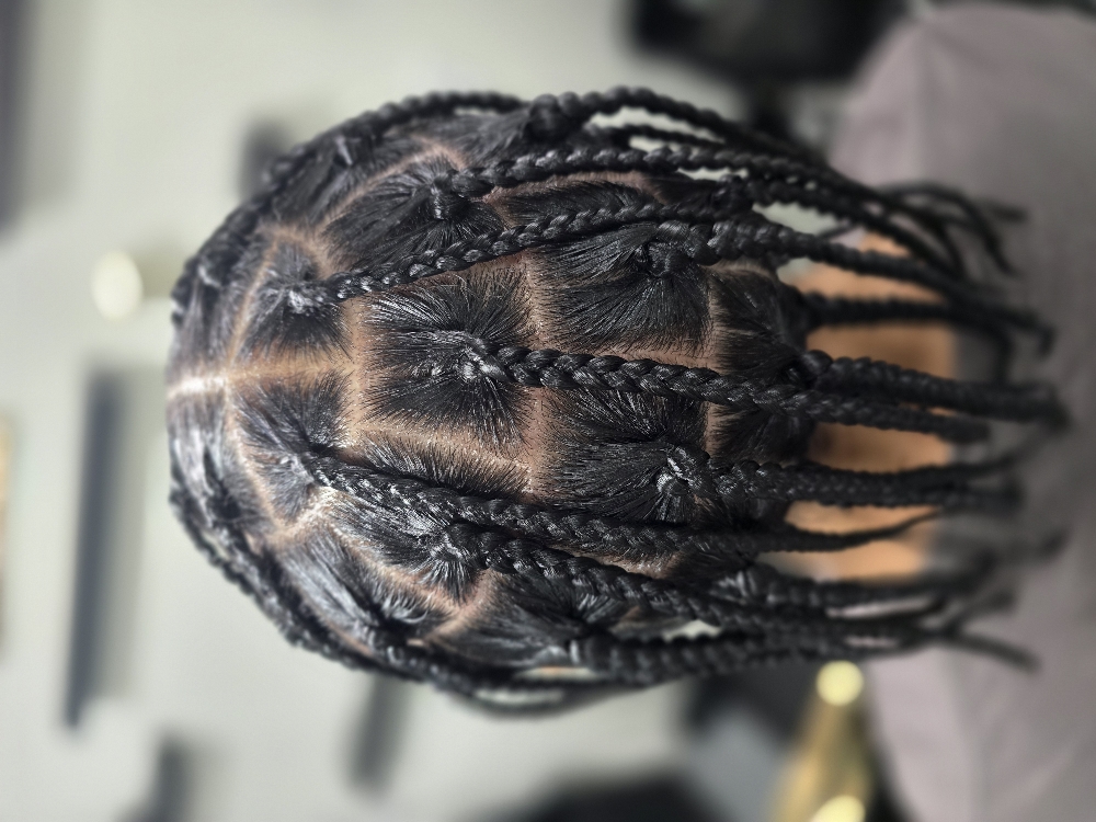 Full Head (Natural) Lg Box Braids