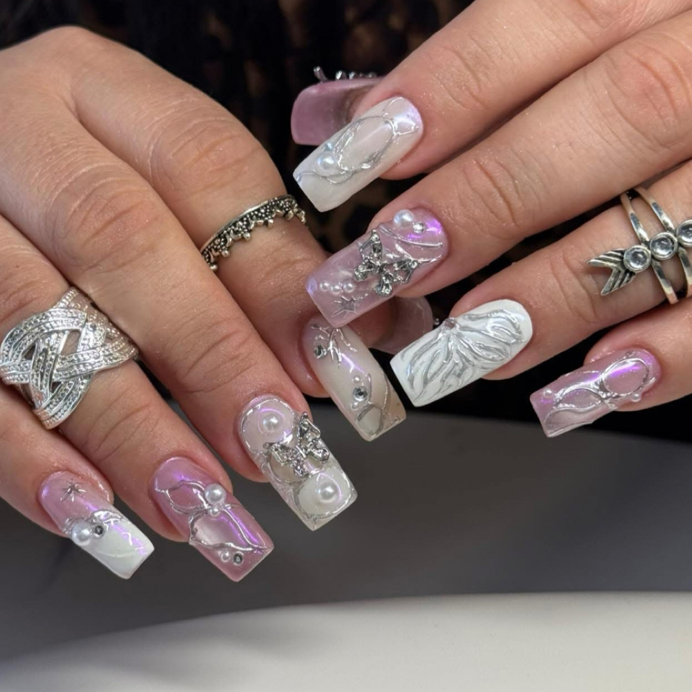 Structure/hard Gel On Natural /fill at Fon Beauty Studios in Mesa, AZ