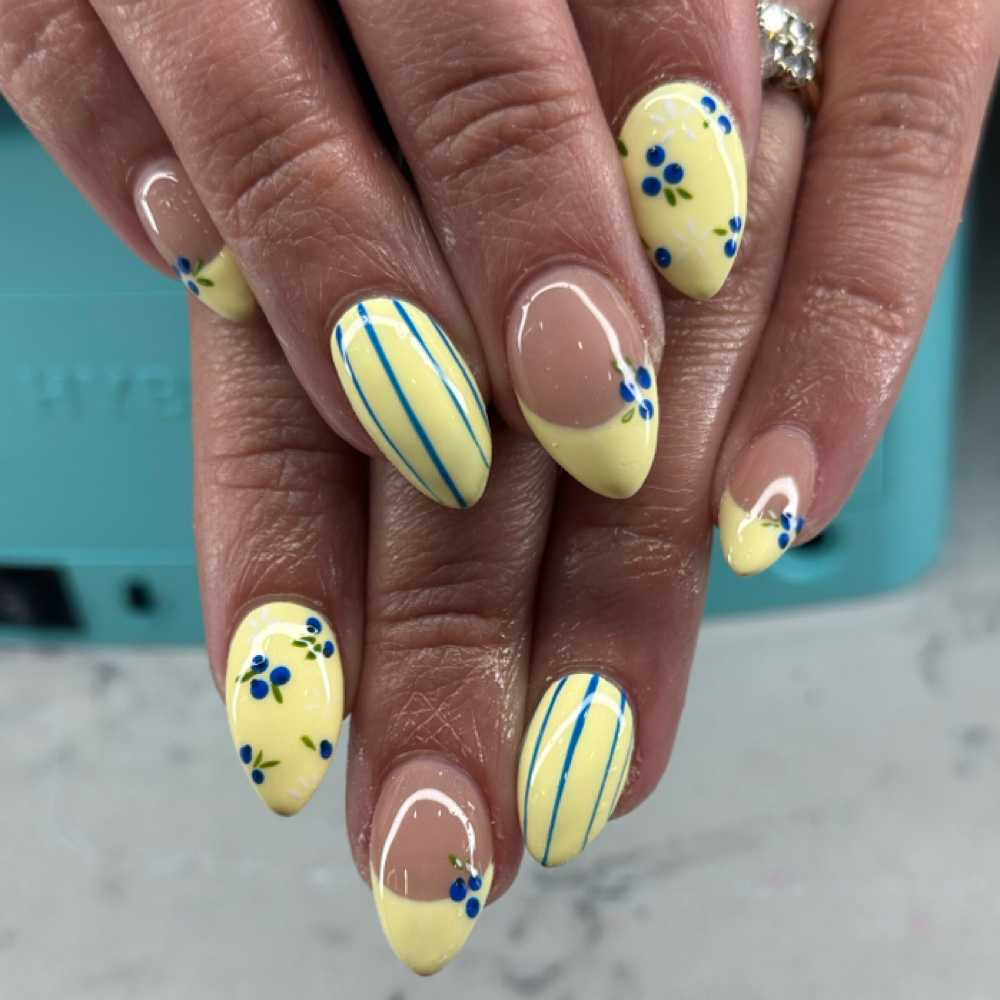 Tier 2 Nail Designs at The LAB (lashes and brows) in Lacey, WA
