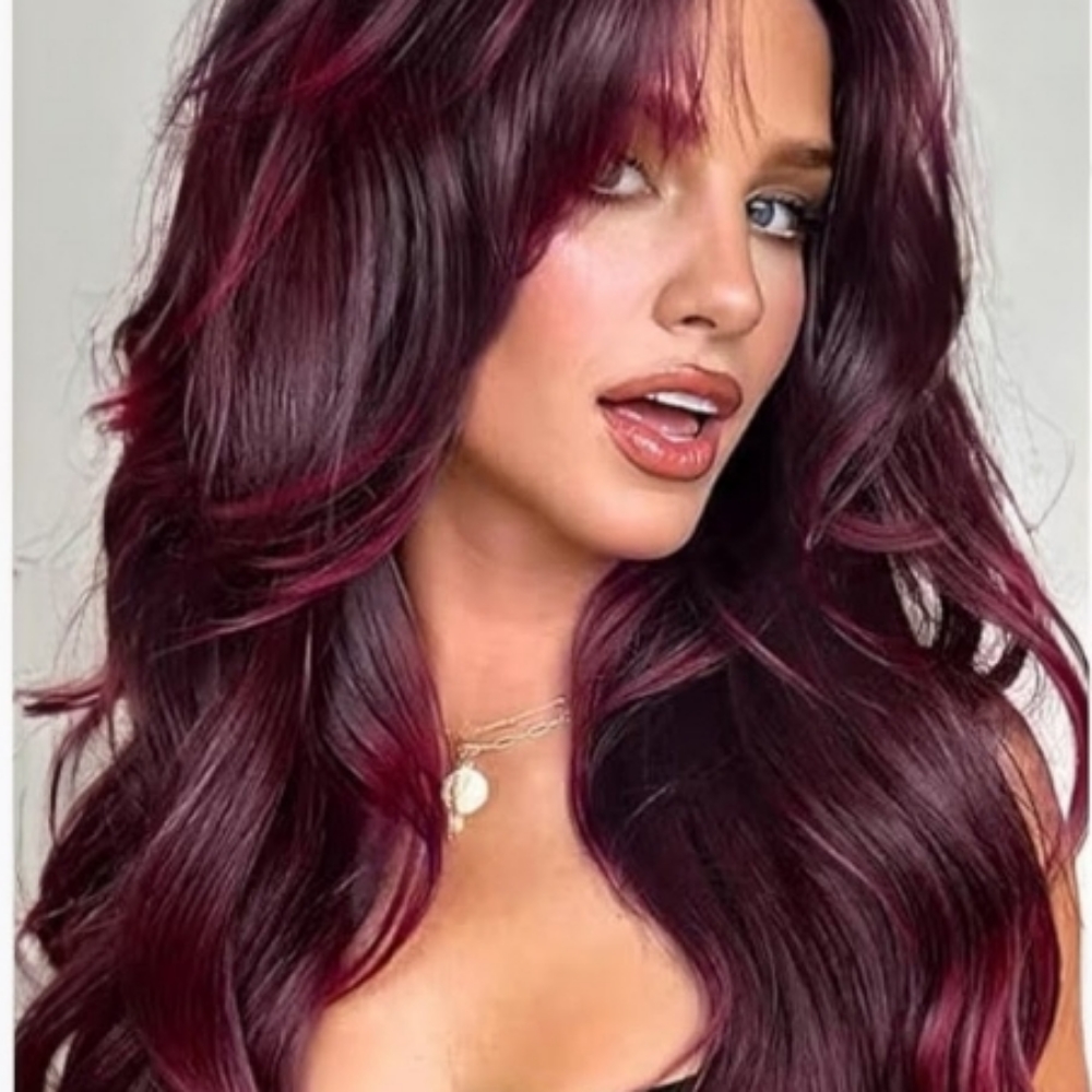 Cherry Cola Ombre Haircolor at Color Crave Hair Fixx in Covington, VA