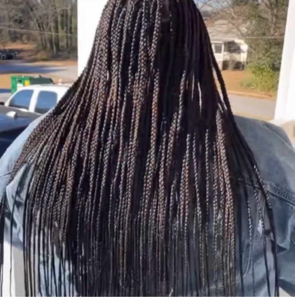 Smedium Knotless Or W/ Boho ✨ at Nellzbeautyparlor in Jonesboro, GA