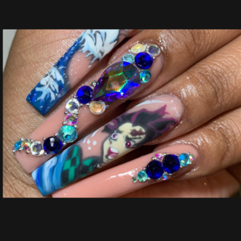 Tier 4 XXL Freestyle Full Set at Queen’z & King’z Barber Salon in Murrieta, CA