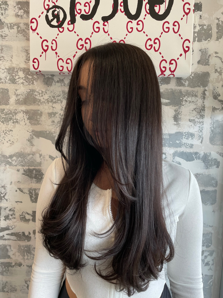 Single Process at Hair By Alexa in 11758