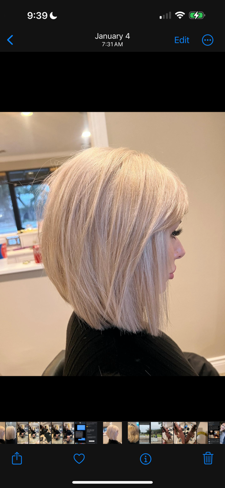 Bleach Root Retouch + Toner