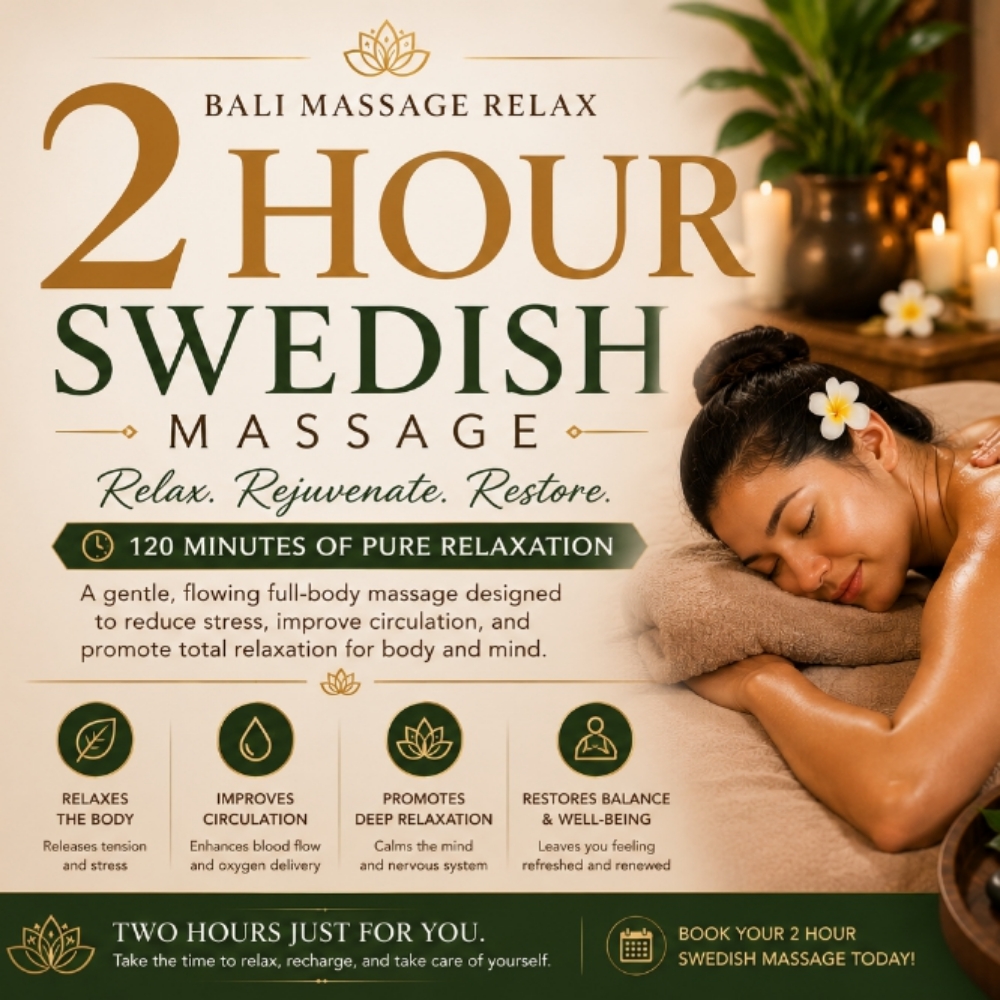 Swedish Massage/Relaxation at Bali Massage in Lawton, OK
