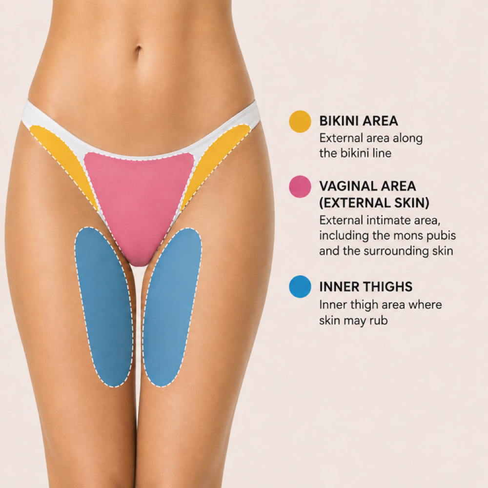 Inner Thigh Brightening at Blissful Beauty Aesthetics in Las Vegas, NV