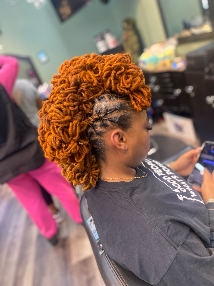 Mohawkz at LocsByJoy in Charlotte, NC