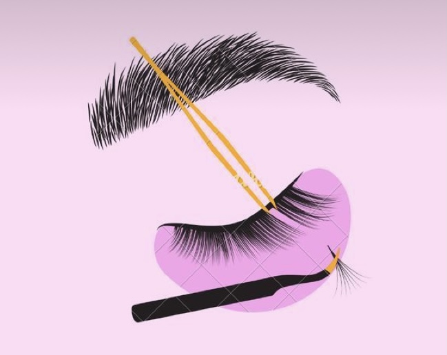 Lash Cluster X Bottoms X Brow Wax at BareSkin in Port Allen, LA