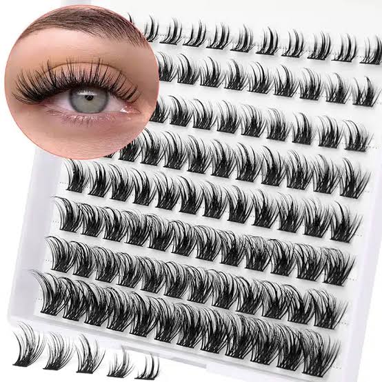 Cluster Lashes Application Only at Nikki Lee Esthetics in Pearland, TX