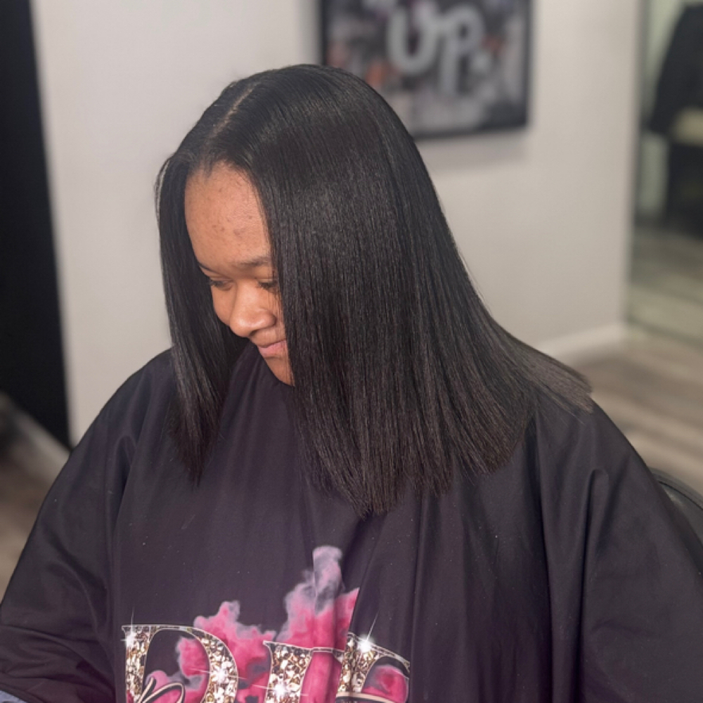 Wash & Press at Beauty By Tati in Kansas City, KS