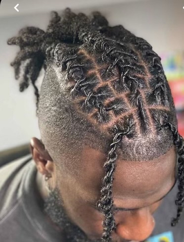 Crown Only Loc Maintenance/style