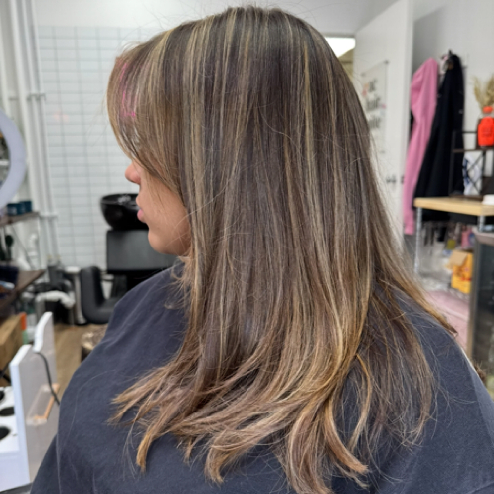 Partial Foil at AC Hair Suite in Newtown, CT