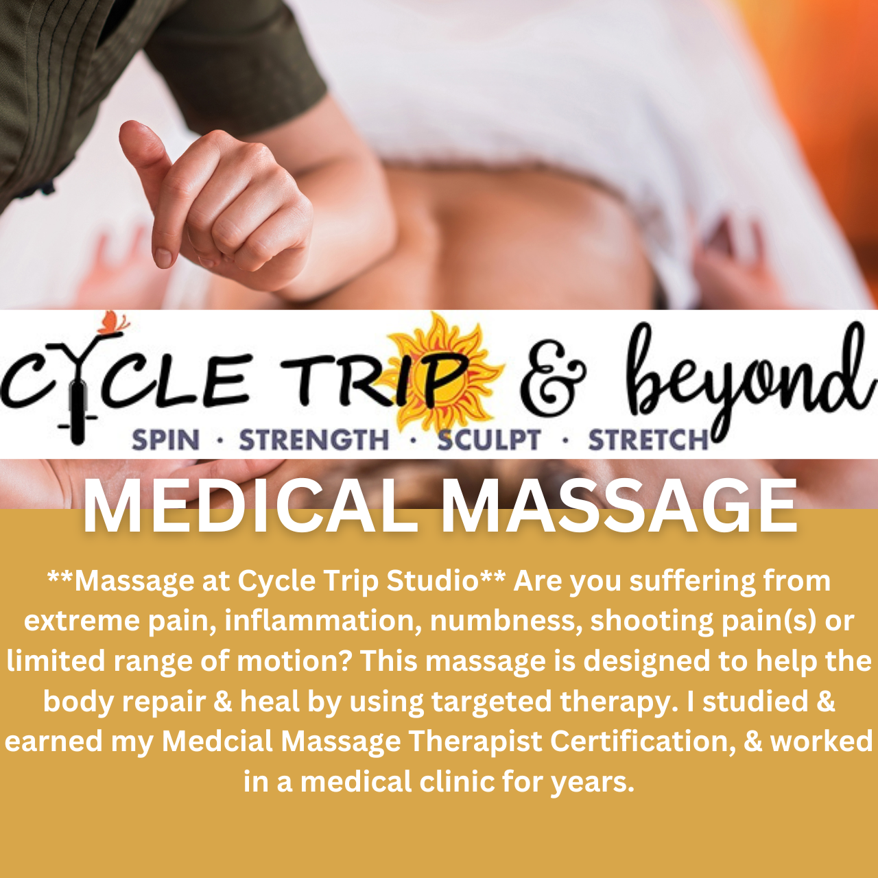 @CycleTipStudio MEDICAL MASSAGE