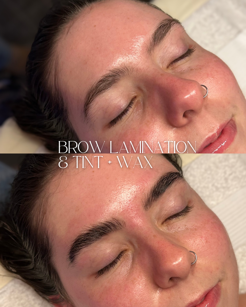 BROW LAMINATION & TINT at Esthetics By Amanda in Albermarle, NC
