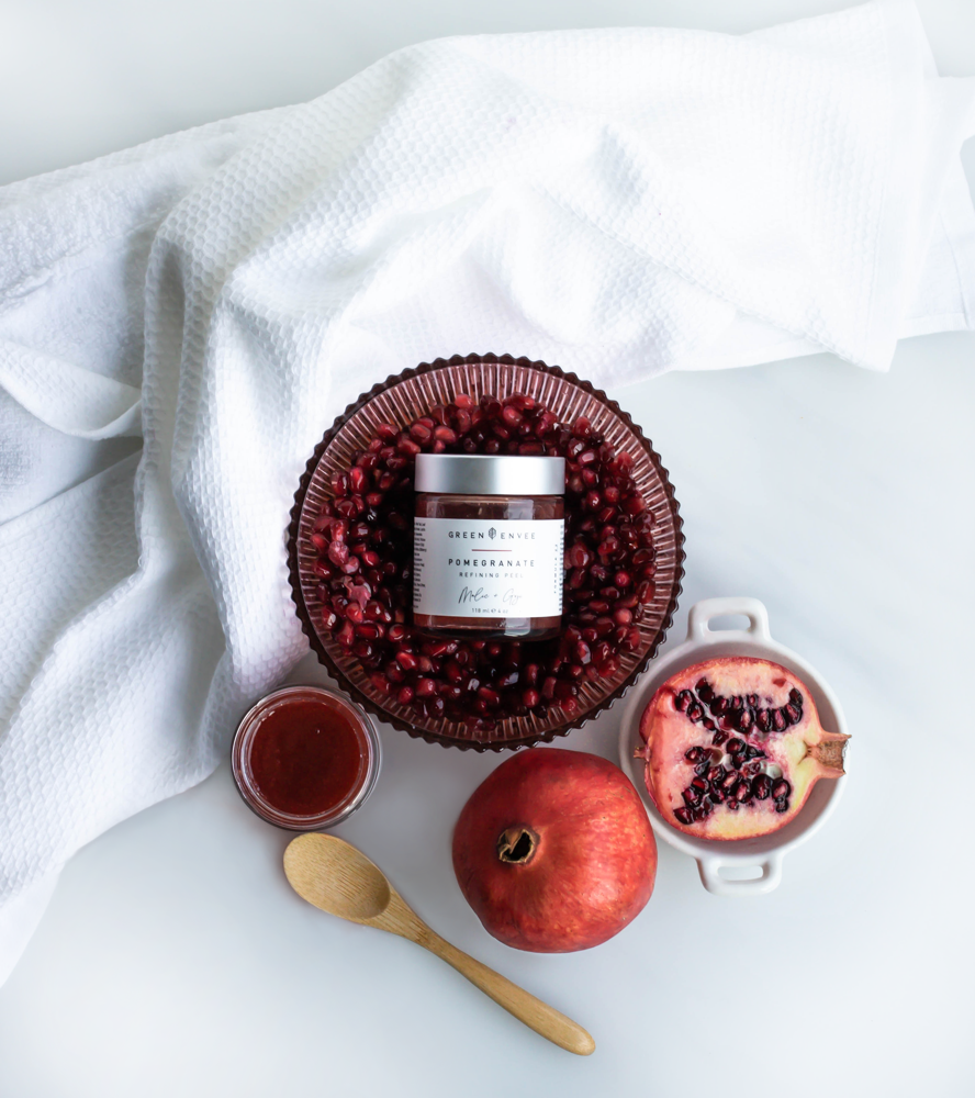 Pomegranate Refining Peel