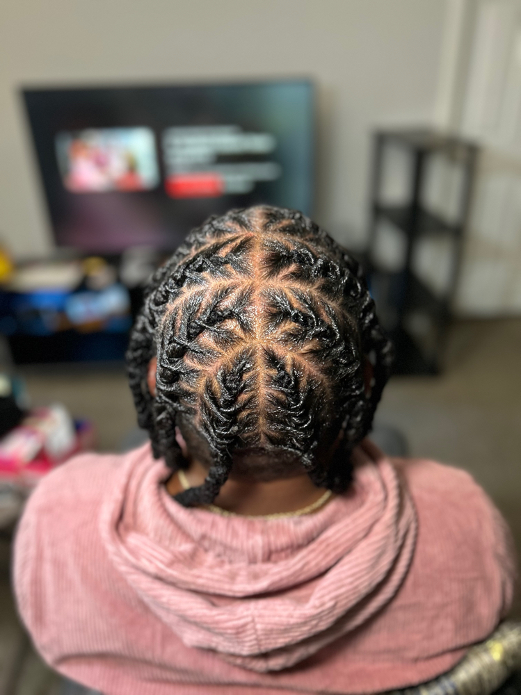 Unisex natural hair Style