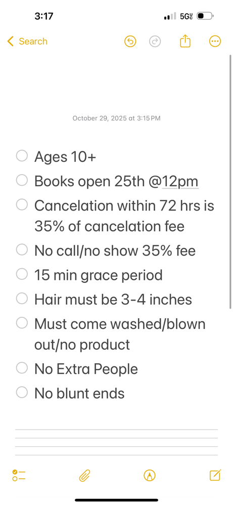 PLEASE READ BEFORE BOOKING ✅ at BraidsByLashaya in Tacoma, WA