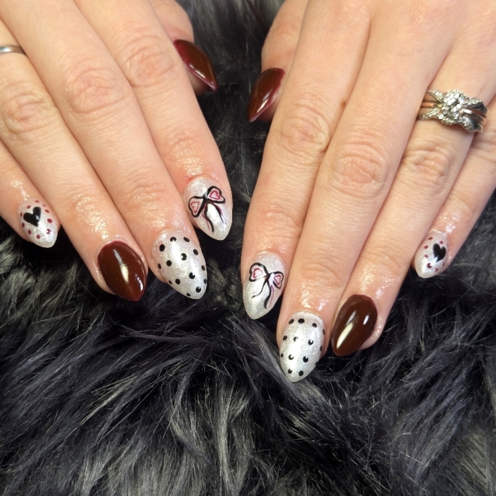 Acrylic Overlay with Extension at Nails So Fetch by Chelsea in Greenwood, SC