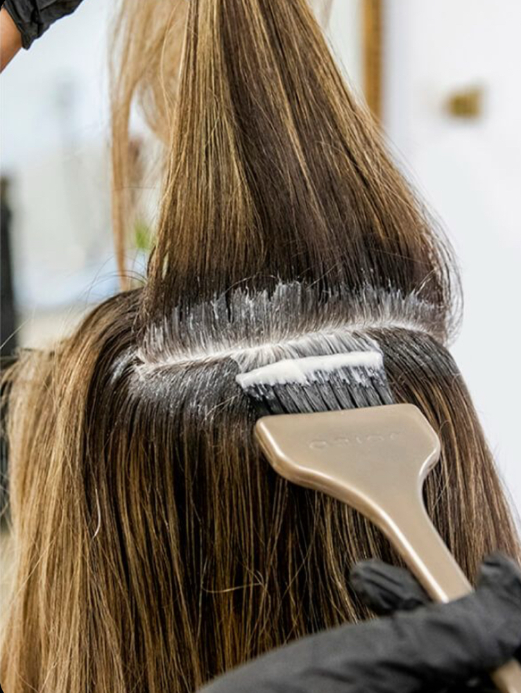 root touchup at hairby.Nicole in Shenandoah, TX